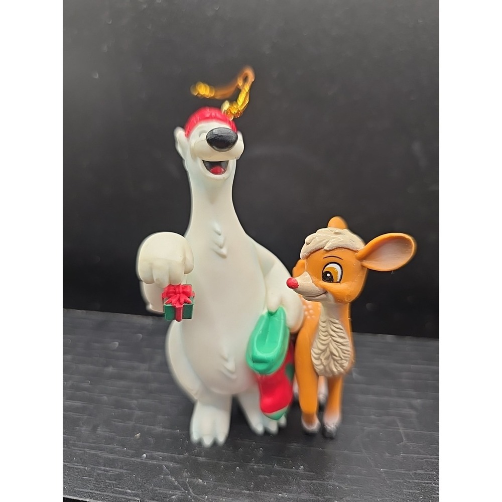 the rudolph company ornaments 1998 polar bear and‎ rudolph